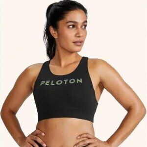 Peloton Here Now High Neck Twist Back‎ Sports Bra Womens Size XS